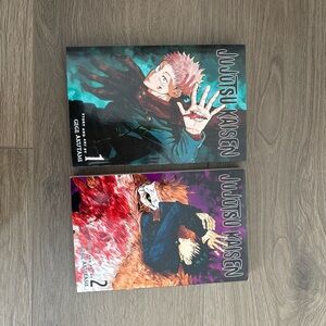 Jujutsu Kaisen Manga Volumes 1 and 2